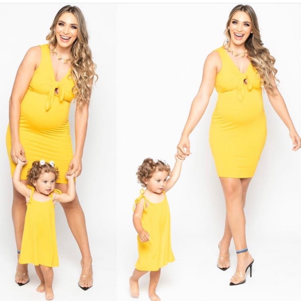 Maternity bodycon dress